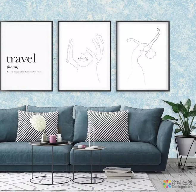 「艺术涂料幻彩天空系列」即使坏天气，也有好情绪 中国涂料在线，coatingol.com