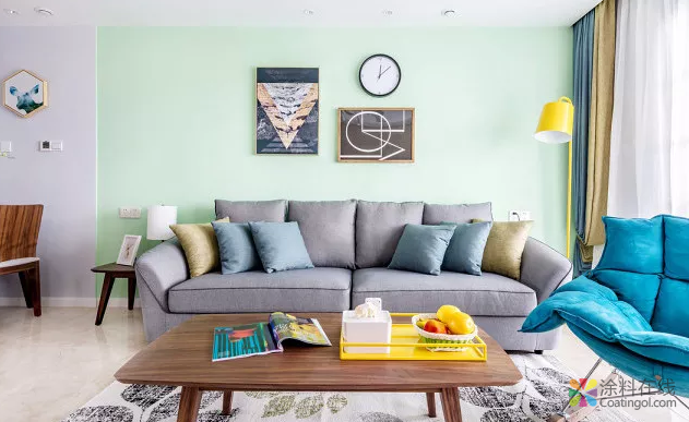 地面与墙面色彩搭配技巧 中国涂料在线,coatingol.com