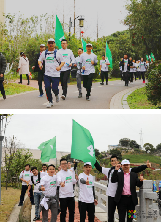 聚心赋能激情出征 三棵树戈壁行第二次拉练活动圆满结束 中国涂料在线,coatingol.com