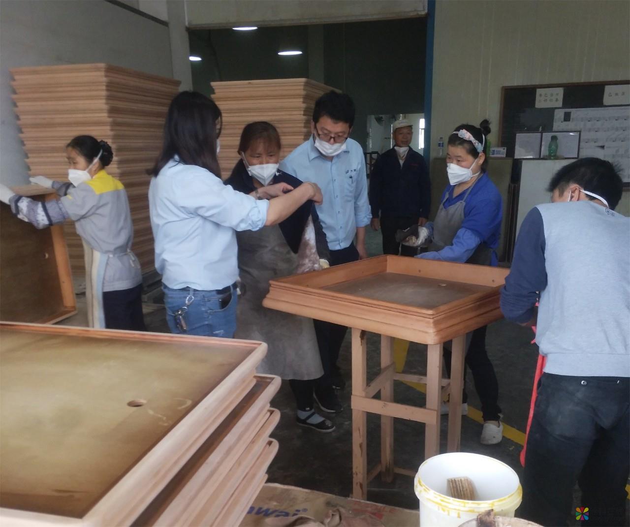 推进绿色涂装，大宝培训团队走进江门健威家具 中国涂料在线，coatingol.com