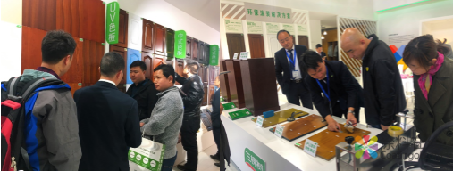 发现木门之美  三棵树家具漆惊艳第18届中国国际门业门展 中国涂料在线，coatingol.com