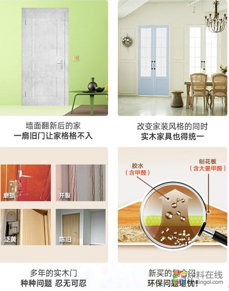立邦推出木门翻新体系  解决木门翻新家装难题 中国涂料在线，coatingol.com