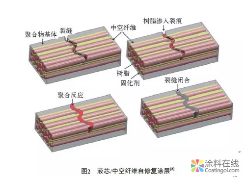 自修复智能涂料研究进展：概念、作用机理及应用 中国涂料在线，coatingol.com