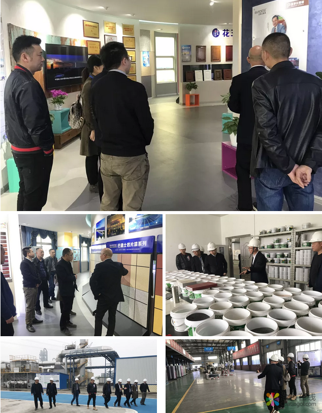 正值仲春杏月时|蓝润地产考察团走进巴德士成都工厂 中国涂料在线,coatingol.com