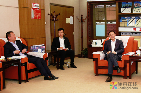 东方雨虹与首创置业举行高层会谈 中国涂料在线，coatingol.com