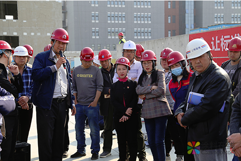 北京怀柔区建委质监站单焜站长一行参观东方雨虹标准化施工项目 中国涂料在线，coatingol.com