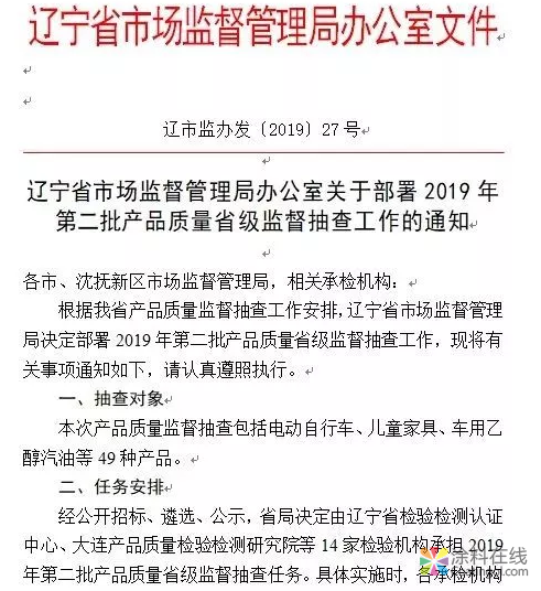 注意！这个地区监管局将对油漆涂料产品进行抽检！ 中国涂料在线，coatingol.com