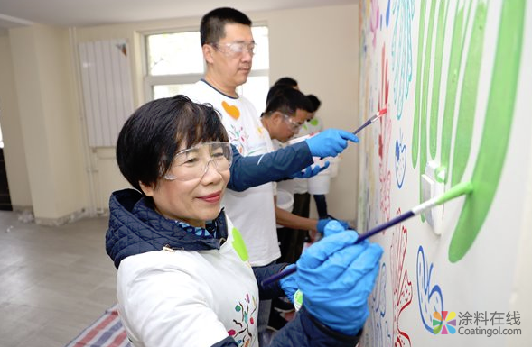 PPG在天津牧羊地儿童村成功举办“多彩社区”活动 涂料在线，coatingol.com