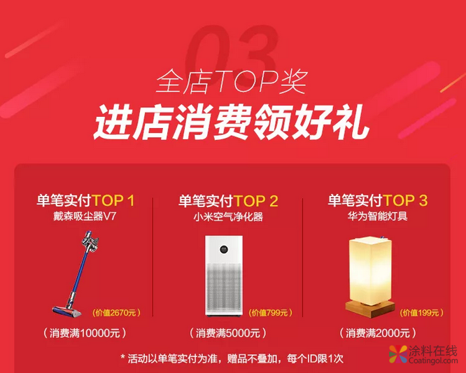 三棵树17周年超级店庆日购物攻略，5月15日开抢啦！ 涂料在线，coatingol.com