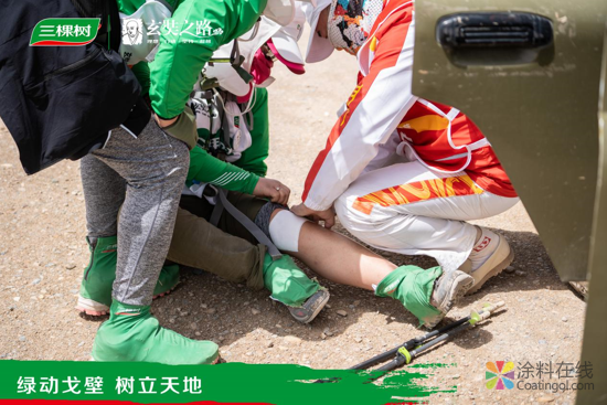 三棵树戈二行第2日： 再遇5级沙尘暴，戈友们的脚步难被阻挡 涂料在线，coatingol.com