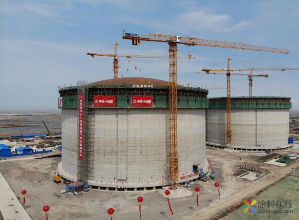 1866.jpg 全球最大乙烷储罐气顶升成功 涂料在线,coatingol.com