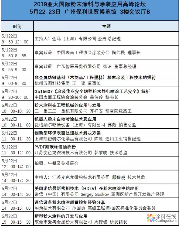 最强参观攻略-2019第十三届广州国际涂料 油墨 胶粘剂展览会看点 涂料在线，coatingol.com