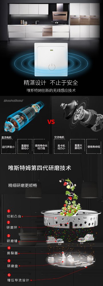 唯斯特姆垃圾处理器，一键扫清厨余垃圾烦恼 涂料在线,coatingol.com