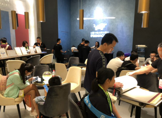 生态美学艺术涂料普锐麦克（PRIMACOL） 上海展会大放异彩！ 涂料在线,coatingol.com