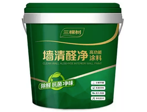 黑科技震撼来袭！三棵树率先研制墙清醛净高功能涂料全新上市！ 涂料在线,coatingol.com