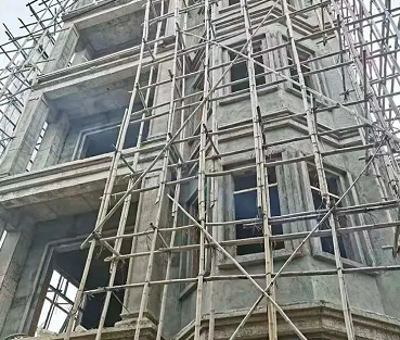 自建房用巴德士仿石艺术漆，秒变高档大别墅！ 涂料在线,coatingol.com