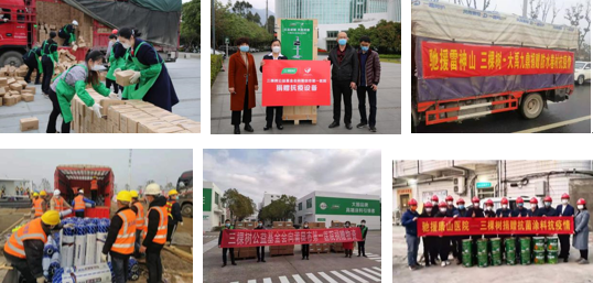 大国品牌的大爱与担当——三棵树荣获全国工商联“抗击新冠肺炎疫情先进民营企业”称号 涂料在线,coatingol.com