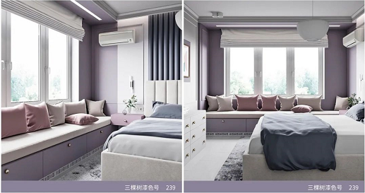 懒人空间搭配，3种颜色就够了 涂料在线,coatingol.com