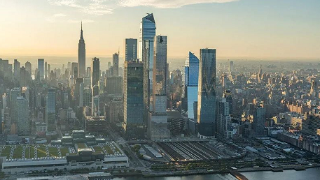 PPG Coraflon® 氟碳粉末“刷新”纽约天际线 - Hudson Yards 哈德逊城市广场摩天大楼 涂料在线,coatingol.com