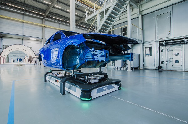 杜尔EcoProFleet使用数字技术优化物料流 AGV与软件完美结合提升涂装车间效率 涂料在线,coatingol.com