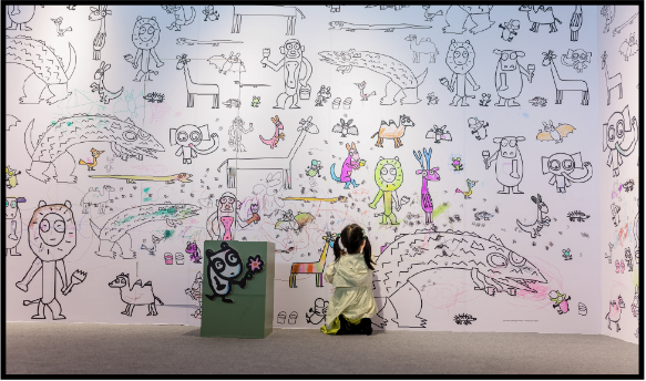 芬琳漆助力“宫西达也绘本世界40周年展”,彩绘童趣与环保同行 涂料在线,coatingol.com