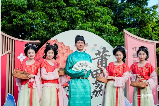 千年荔韵启新章！三棵树第二十届荔枝文化节圆满落幕 涂料在线,coatingol.com