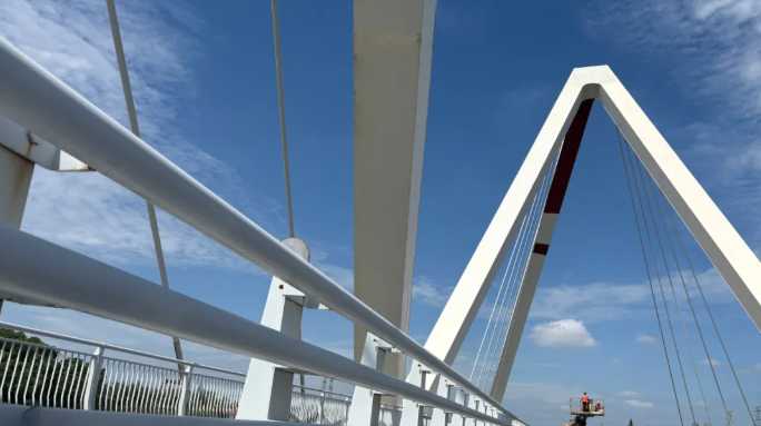 绿色防护 恒久守护 I 三棵树工业涂料助力上海崇明东平河大桥焕新启航 涂料在线,coatingol.com