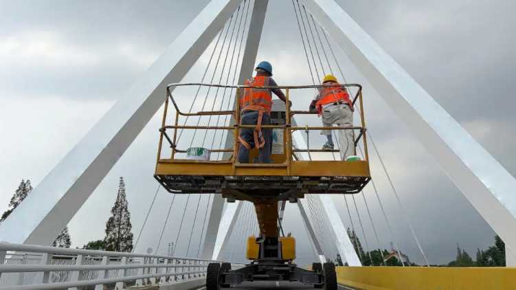 绿色防护 恒久守护 I 三棵树工业涂料助力上海崇明东平河大桥焕新启航 涂料在线,coatingol.com