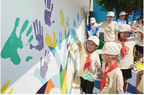 立邦中国携手湛江钢铁爱心帮扶东简小学、龙水小学，用色彩守护儿童成长  涂料在线,coatingol.com