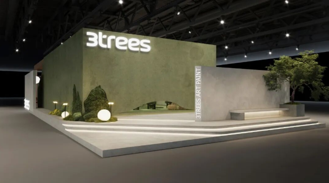 【月满东方 宅见未来】三棵树以“东方大宅”为笺,亮相2025广州设计周 涂料在线,coatingol.com