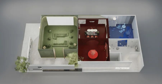 【月满东方 宅见未来】三棵树以“东方大宅”为笺,亮相2025广州设计周 涂料在线,coatingol.com