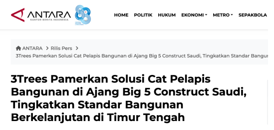 “中国绿”引多国瞩目！三棵树获全球666+媒体报道 涂料在线,coatingol.com