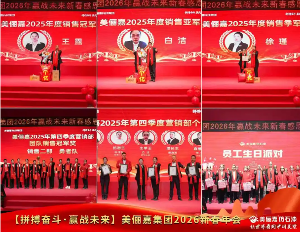 美俪嘉科技集团2026年会启幕：以拼搏之姿共赴荣光新程 涂料在线,coatingol.com