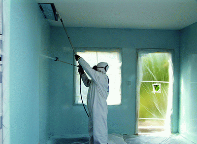 涂料企业借助无气喷涂突围乳胶漆市场